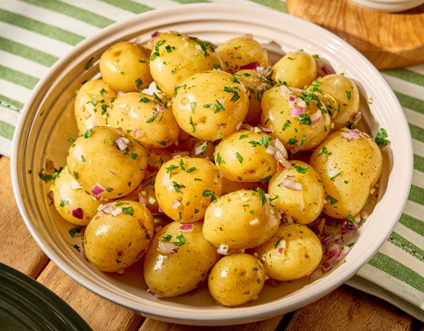 Batata Bolinha em Conserva Arom&aacute;tica

